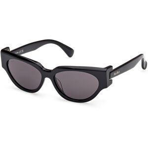 Max Mara Maxmara Mm0139 01a Shiny Black 55/15/140 Woman Sunglasses Max Mara Maxmara Mm0139 01a Shiny Black 55/15/140 Woman Sunglasses