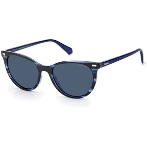 Polaroid Pld 4107/s Jbw Blue Havana 52/18/145 Woman Sunglasses Polaroid Pld 4107/s Jbw Blue Havana 52/18/145 Woman Sunglasses