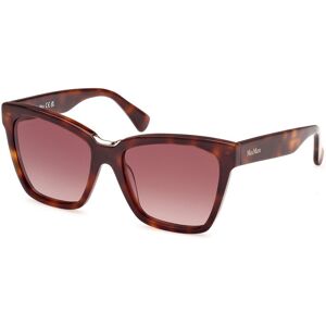 Max Mara Maxmara Mm0089 52f Dark Havana 55/17/140 Woman Sunglasses Max Mara Maxmara Mm0089 52f Dark Havana 55/17/140 Woman Sunglasses
