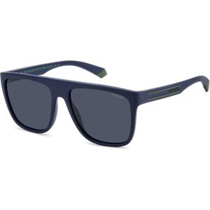 Polaroid Pld 2162/s Fll Matte Blue 56/16/140 Man Sunglasses Polaroid Pld 2162/s Fll Matte Blue 56/16/140 Man Sunglasses