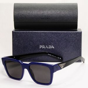 Prada Sunglasses Black Blue Square Marble Baltic Pr08zv Vpr 08z 18d-1o1 54mm Prada Sunglasses Black Blue Square Marble Baltic Pr08zv Vpr 08z 18d-1o1 54mm