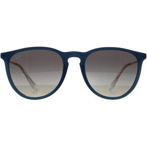 Ray-Ban Sunglasses Rb4171 Erika 681311 Polished Rubber Blue Gradient Grey Ray-Ban Sunglasses Rb4171 Erika 681311 Polished Rubber Blue Gradient Grey