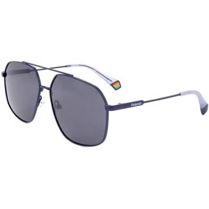 Polaroid Pld 6173/s Pjp Blue 58/14/140 Unisex Sunglasses Polaroid Pld 6173/s Pjp Blue 58/14/140 Unisex Sunglasses