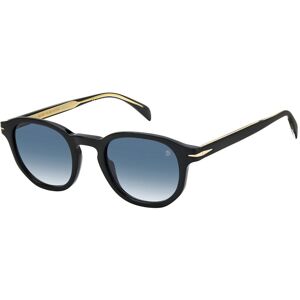 David Beckham Db 1007/s Black/blue Shaded 49/24/145 Men Sunglasses David Beckham Db 1007/s Black/blue Shaded 49/24/145 Men Sunglasses