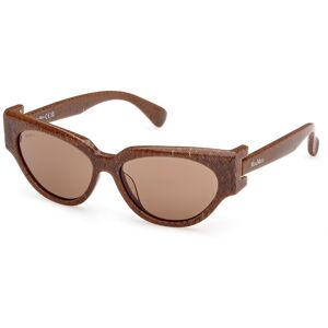 Max Mara Maxmara Mm0139 56e Havana/texture 55/15/140 Woman Sunglasses Max Mara Maxmara Mm0139 56e Havana/texture 55/15/140 Woman Sunglasses