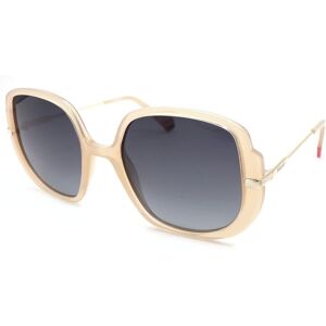 Polaroid Polarized Sunglasses Beige Gold Pink With Smoke Fade Lenses Pld6181 35j Polaroid Polarized Sunglasses Beige Gold Pink With Smoke Fade Lenses Pld6181 35j