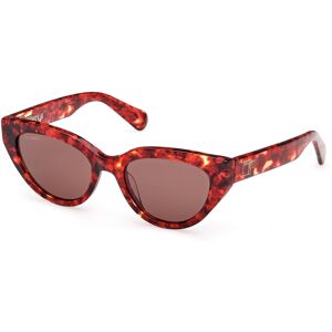 Max&co. Max &co Mo0127 54e Red Havana 51/18/135 Woman Sunglasses Max&co. Max &co Mo0127 54e Red Havana 51/18/135 Woman Sunglasses