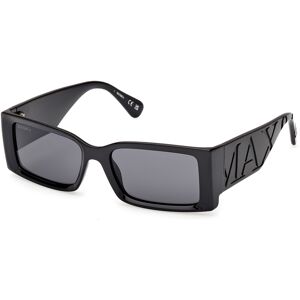 Max&co. Max &co Mo0130 01a Shiny Black 54/17/135 Woman Sunglasses Max&co. Max &co Mo0130 01a Shiny Black 54/17/135 Woman Sunglasses