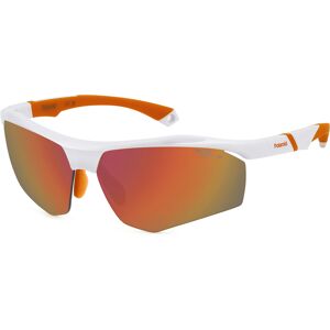 Polaroid Pld 7055/s Vk6 White 68/10/135 Man Sunglasses Polaroid Pld 7055/s Vk6 White 68/10/135 Man Sunglasses