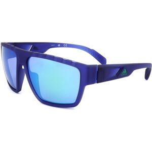 adidas Sport Sp0008 91q Matte Blue 61/15/135 Man Sunglasses adidas Sport Sp0008 91q Matte Blue 61/15/135 Man Sunglasses