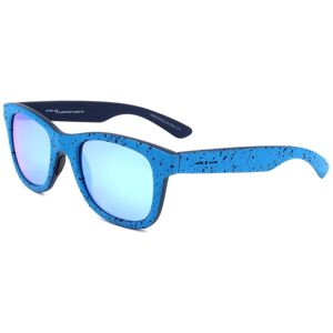 Italia Independent I-I Mod. 090 Drops Blue Blue 50/20/140 Unisex Sunglasses Italia Independent I-I Mod. 090 Drops Blue Blue 50/20/140 Unisex Sunglasses