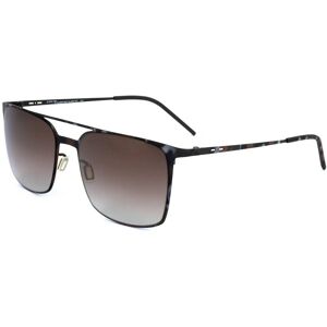 Italia Independent Mod 0212 I-Thin Metal Havana Militare 55/18/140 Men Sunglass Italia Independent Mod 0212 I-Thin Metal Havana Militare 55/18/140 Men Sunglass