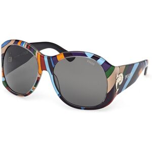 Emilio Pucci Pucci Ep0233 99a Animal/monocolor 59/17/125 Woman Sunglasses Emilio Pucci Pucci Ep0233 99a Animal/monocolor 59/17/125 Woman Sunglasses