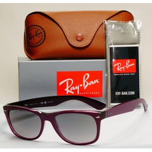 Ray-Ban Sunglasses Polarised New Wayfarer Grey Violet Rb 2132 6606/m3 58mm Large Ray-Ban Sunglasses Polarised New Wayfarer Grey Violet Rb 2132 6606/m3 58mm Large