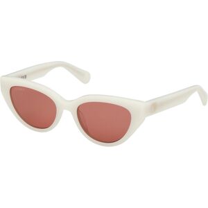 Max&co. Max &co Mo0127 25e Shiny Ivory 51/18/135 Woman Sunglasses Max&co. Max &co Mo0127 25e Shiny Ivory 51/18/135 Woman Sunglasses