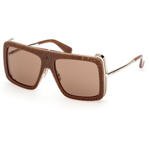 Max Mara Maxmara Mm0119 56e Havana/texture 57/16/130 Woman Sunglasses Max Mara Maxmara Mm0119 56e Havana/texture 57/16/130 Woman Sunglasses