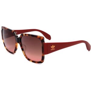 adidas Original Or0005 54f Red Havana 55/14/135 Woman Sunglasses adidas Original Or0005 54f Red Havana 55/14/135 Woman Sunglasses