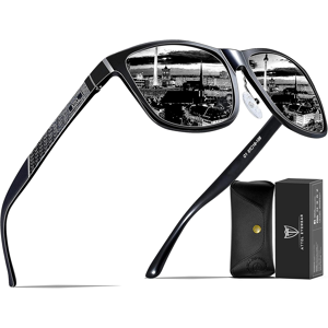 Does Not Apply Men'S Retro Driving Polarized Sunglasses Man Al-Mg Metal Frame Ultra Light Uv400 Does Not Apply Men'S Retro Driving Polarized Sunglasses Man Al-Mg Metal Frame Ultra Light Uv400