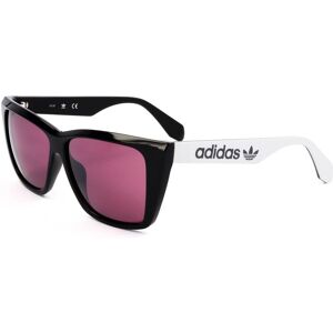 adidas Original Or0026 01y Shiny Black 57/12/140 Woman Sunglasses adidas Original Or0026 01y Shiny Black 57/12/140 Woman Sunglasses