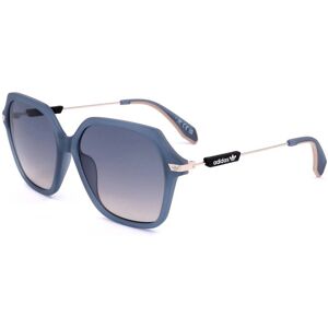 adidas Original Or0082 91w Matte Blue 55/16/140 Woman Sunglasses adidas Original Or0082 91w Matte Blue 55/16/140 Woman Sunglasses