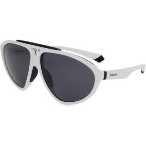 Polaroid Pld 2151/s 6ht Matte White 62/11/140 Unisex Sunglasses Polaroid Pld 2151/s 6ht Matte White 62/11/140 Unisex Sunglasses