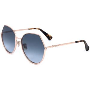 Max Mara Maxmara Mm0019 D 28w Shiny Rose Gold 61/19/135 Woman Sunglasses Max Mara Maxmara Mm0019 D 28w Shiny Rose Gold 61/19/135 Woman Sunglasses