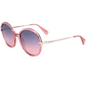 Max&co. Mo0064 72b Shiny Pink 55/19/140 Woman Sunglasses Max&co. Mo0064 72b Shiny Pink 55/19/140 Woman Sunglasses