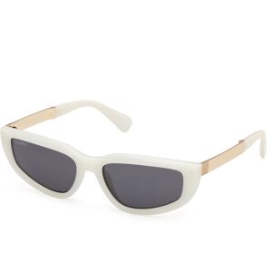 Max&co. Max &co Mo0125 25a Shiny Ivory 56/17/140 Woman Sunglasses Max&co. Max &co Mo0125 25a Shiny Ivory 56/17/140 Woman Sunglasses