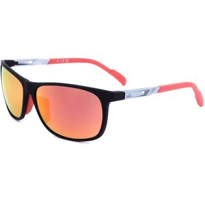 adidas Sport Sp0061 02l Matte Black 62/14/130 Man Sunglasses adidas Sport Sp0061 02l Matte Black 62/14/130 Man Sunglasses