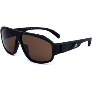 adidas Sport Sp0025 02h Matte Black 62/10/140 Unisex Sunglasses adidas Sport Sp0025 02h Matte Black 62/10/140 Unisex Sunglasses