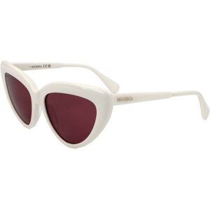 Max&co. Mo0047 21s White 55/16/140 Woman Sunglasses Max&co. Mo0047 21s White 55/16/140 Woman Sunglasses
