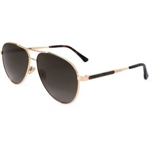 Jimmy Choo Jimena/s 06j Gold Havana 60/12/145 Woman Sunglasses Jimmy Choo Jimena/s 06j Gold Havana 60/12/145 Woman Sunglasses