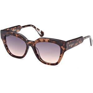Max&co. Max &co Mo0059 56b Light Brown/avana 52/16/140 Woman Sunglasses Max&co. Max &co Mo0059 56b Light Brown/avana 52/16/140 Woman Sunglasses