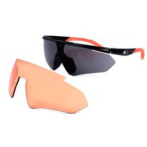 adidas Sport Sp0027 01a Shiny Black 0/0/140 Man Sunglasses adidas Sport Sp0027 01a Shiny Black 0/0/140 Man Sunglasses