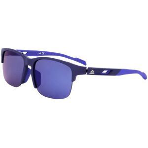 adidas Sport Sp0048 F 91x Matte Blue 58/18/135 Unisex Sunglasses adidas Sport Sp0048 F 91x Matte Blue 58/18/135 Unisex Sunglasses