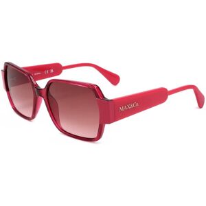 Max&co. Mo0051 66t Shiny Red 54/16/140 Woman Sunglasses Max&co. Mo0051 66t Shiny Red 54/16/140 Woman Sunglasses