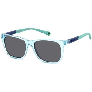 Polaroid Kids Pld 8058/s Mvu Azure 48/13/125 Kids Sunglasses Polaroid Kids Pld 8058/s Mvu Azure 48/13/125 Kids Sunglasses