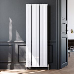 Elegant White Vertical Designer Radiator 1800 X 608 Mm Single Flat Panel Rads Elegant White Vertical Designer Radiator 1800 X 608 Mm Single Flat Panel Rads