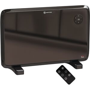 Homcom Electric Convector Heater, Quiet Space Heater W/ Led Display, Black Homcom Electric Convector Heater, Quiet Space Heater W/ Led Display, Black