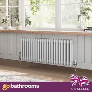Go Bathrooms White Triple Radiator Traditional Horizontal 3 Column Panel Rad 400 X 1010mm Go Bathrooms White Triple Radiator Traditional Horizontal 3 Column Panel Rad 400 X 1010mm