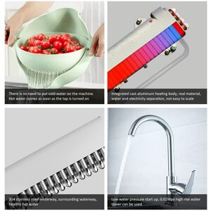 220v 5500w Water Heater Electric Thankless Mini Hot Water Heater 220v 5500w Water Heater Electric Thankless Mini Hot Water Heater