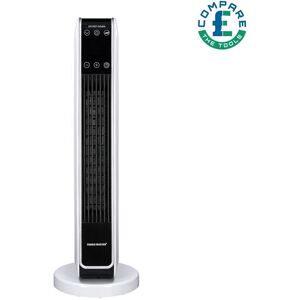 Tough Master Electric Tower Heater 2000w Oscillating Led Display Timer & Remote Tough Master Electric Tower Heater 2000w Oscillating Led Display Timer & Remote