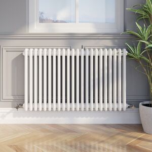 Radilux Traditional Colosseum Horizontal Triple Bar Column Radiator 600x1010mm White Radilux Traditional Colosseum Horizontal Triple Bar Column Radiator 600x1010mm White