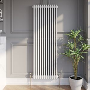 Radilux 1600x560mm Triple Bar Traditional Colosseum Radiator White Vertical Column Radilux 1600x560mm Triple Bar Traditional Colosseum Radiator White Vertical Column