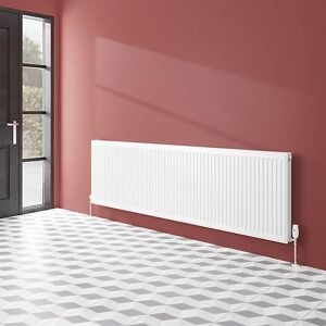 Flomasta Type 21 Double Panel Convector Radiator 1800mm X 600mm Central Heating Flomasta Type 21 Double Panel Convector Radiator 1800mm X 600mm Central Heating