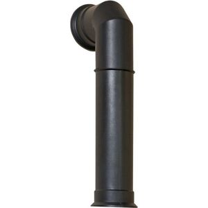 Adam Tall Angled Stove Pipe Black Electric Stoves Adam Tall Angled Stove Pipe Black Electric Stoves