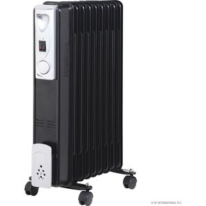 Kingavon 9-Fin Oil Filled Radiator Black 2000w Bb-Or111 Kingavon 9-Fin Oil Filled Radiator Black 2000w Bb-Or111