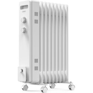 Vonhaus Oil Filled Radiator 9 Fin, Oil Heater Portable Electric Free Standing Vonhaus Oil Filled Radiator 9 Fin, Oil Heater Portable Electric Free Standing