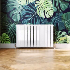 Elegant White Radiator Flat Panel Single Central Heating Horizontal Rads 600 X 988 Mm Elegant White Radiator Flat Panel Single Central Heating Horizontal Rads 600 X 988 Mm