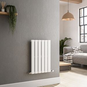 Riace White Horizontal Flat Designer Radiator 600x408mm Single Panel Hs6-600-Wcf Riace White Horizontal Flat Designer Radiator 600x408mm Single Panel Hs6-600-Wcf